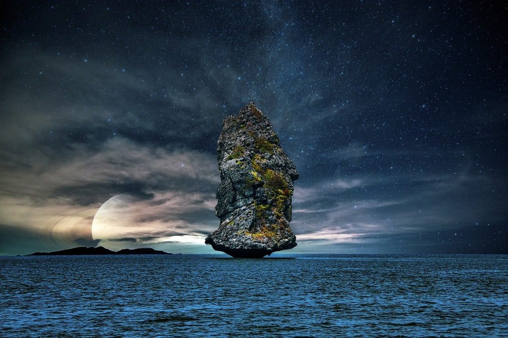 islet, sea, planet